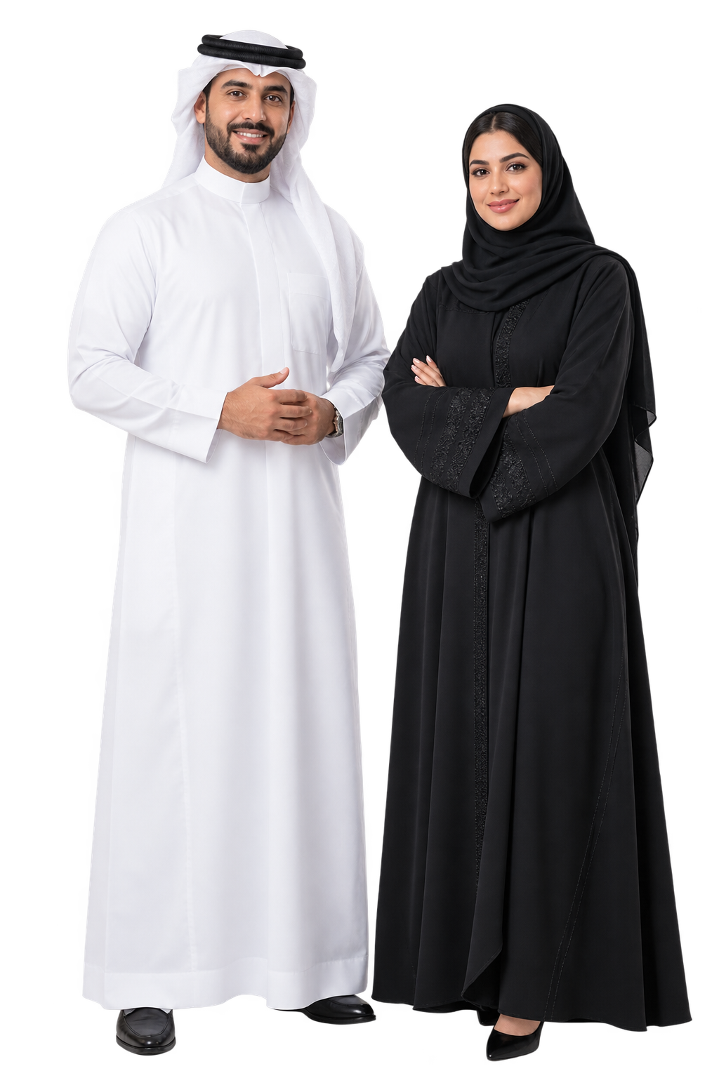 رجل وامرأة سعوديان - مركز برباريس